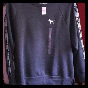 NWT PINK large sweatshirt. Never worn with tag